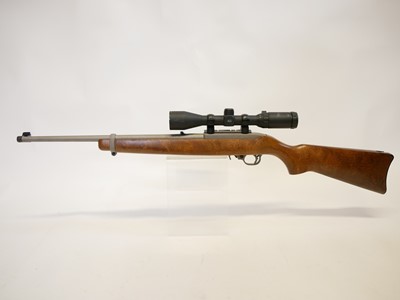 Lot 341 - Ruger 10/22 .22lr semi auto rifle LICENCE REQUIRED