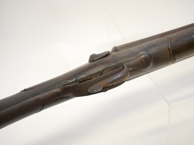 Lot 62 - Pinfire double barrel shotgun
