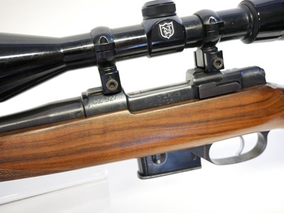 Lot 377 - CZ .222 bolt action 50171 with moderator LICENCE REQUIRED