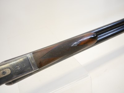 Lot 393 - T. Wild 12 bore side by side shotgun LICENCE REQUIRED