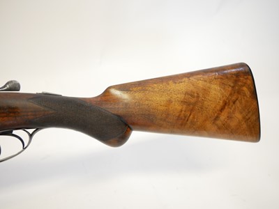 Lot 393 - T. Wild 12 bore side by side shotgun LICENCE REQUIRED
