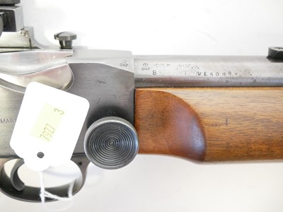 Lot 336 - BSA Martini International MkII .22lr rifle UE5088X