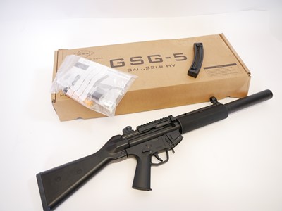 Lot 333 - GSG MP5 .22 semi auto rifle