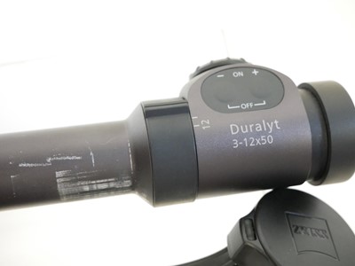 Lot 531 - Zeiss Duralyt 3-12x50 rifle scope