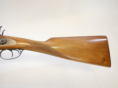 Lot 314 - Pedersoli 12 bore percussion shotgun LICENCE REQUIRED