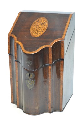 Lot 215 - George III Stationery Box