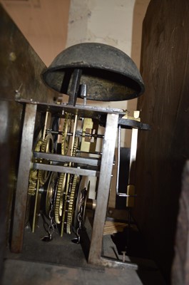 Lot 196 - Thomas Higherns longcase clock