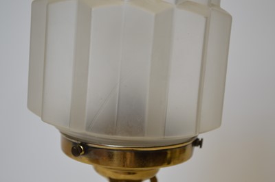 Lot 162 - Art Deco style lamp