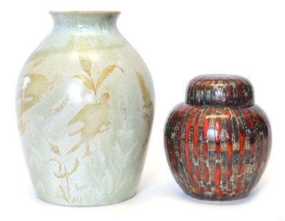 Lot 62 - Two Cobridge vases