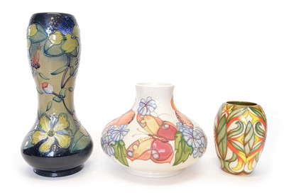 Lot 65 - Three Moorcroft vases