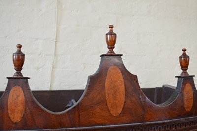 Lot 253 - Early 19th-century bowfront chest on chest
