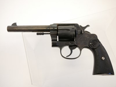 Lot 36 - Deactivated Colt .455 New Service Revolver