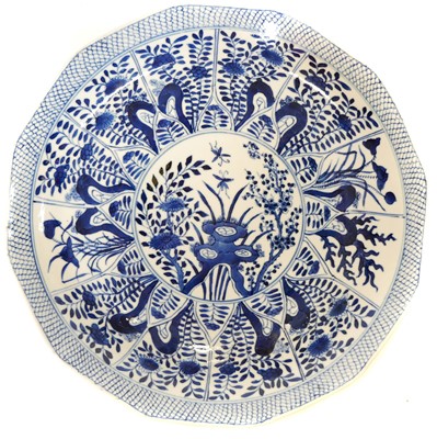 Lot 144 - Chinese blue and white dish