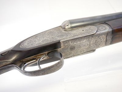 Lot 384 - Laurona Eibar sidelock 12 bore side by side shotgun LICENCE REQUIRED