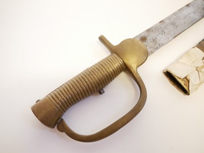 Lot 235 - Baker Rifle sword bayonet by Osborn and Gunby
