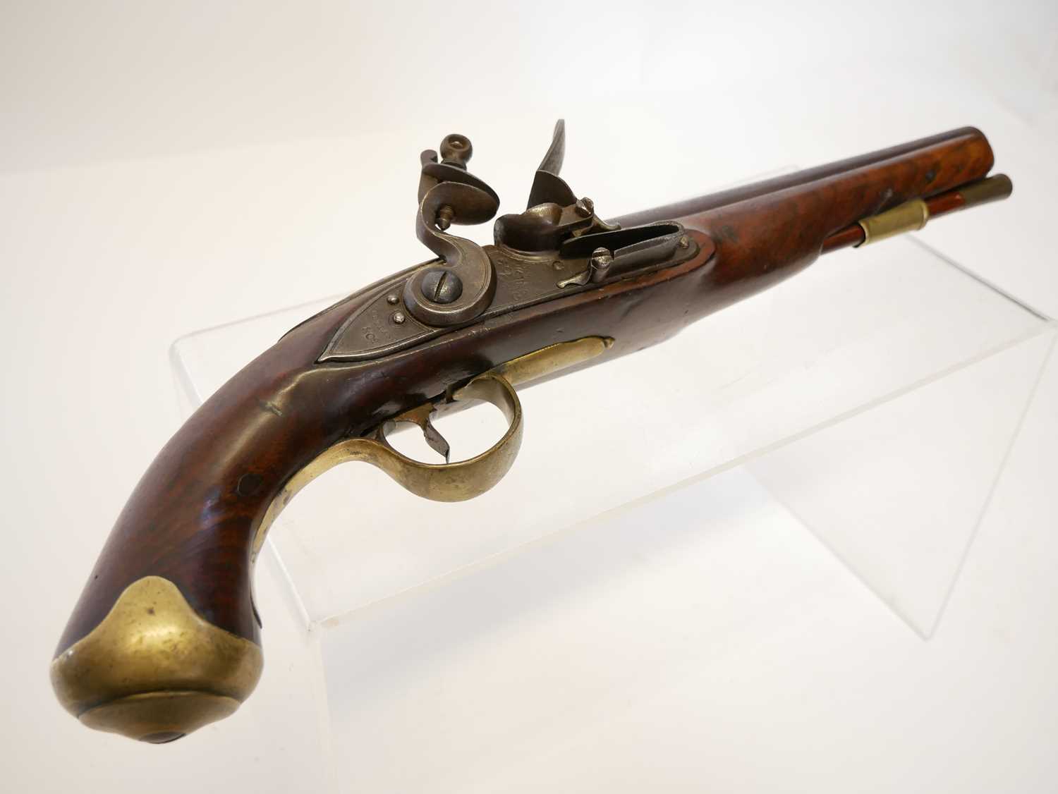 Lot 4 Ketland Flintlock light dragoon pistol