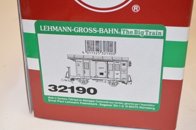 Lot 139 - LGB G Scale rolling stock