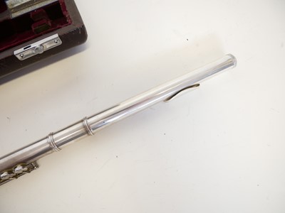Lot 155 - Silver Muramatsu Flute