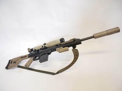 Lot 331 - Remington .308/7.62 tactical long range rifle and moderator, LICENCE REQUIRED