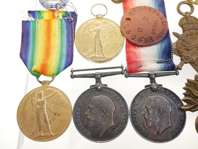 Lot 295 - Group of WWI and WWII medals