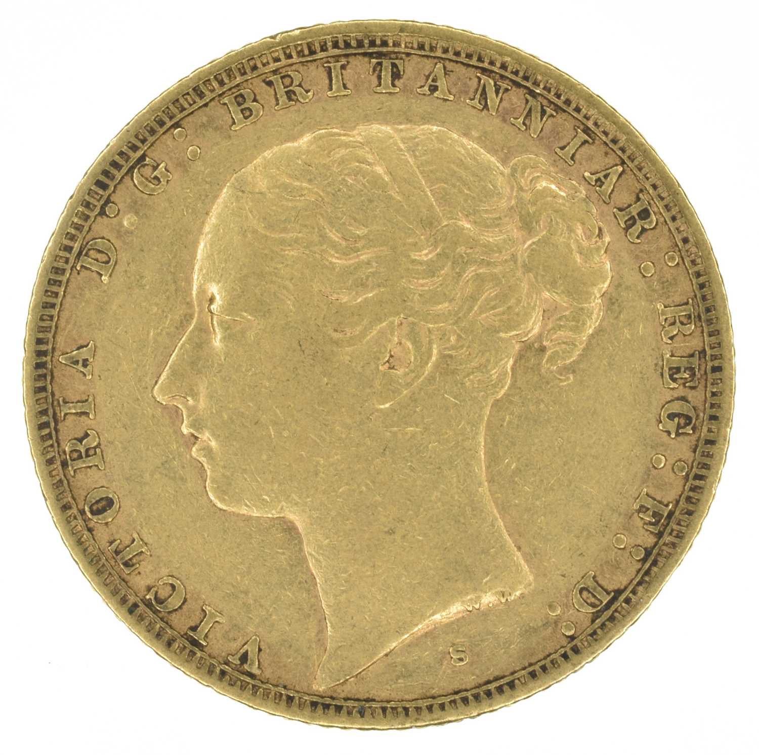 Lot 33 - Queen Victoria, Sovereign, 1881, Sydney Mint.
