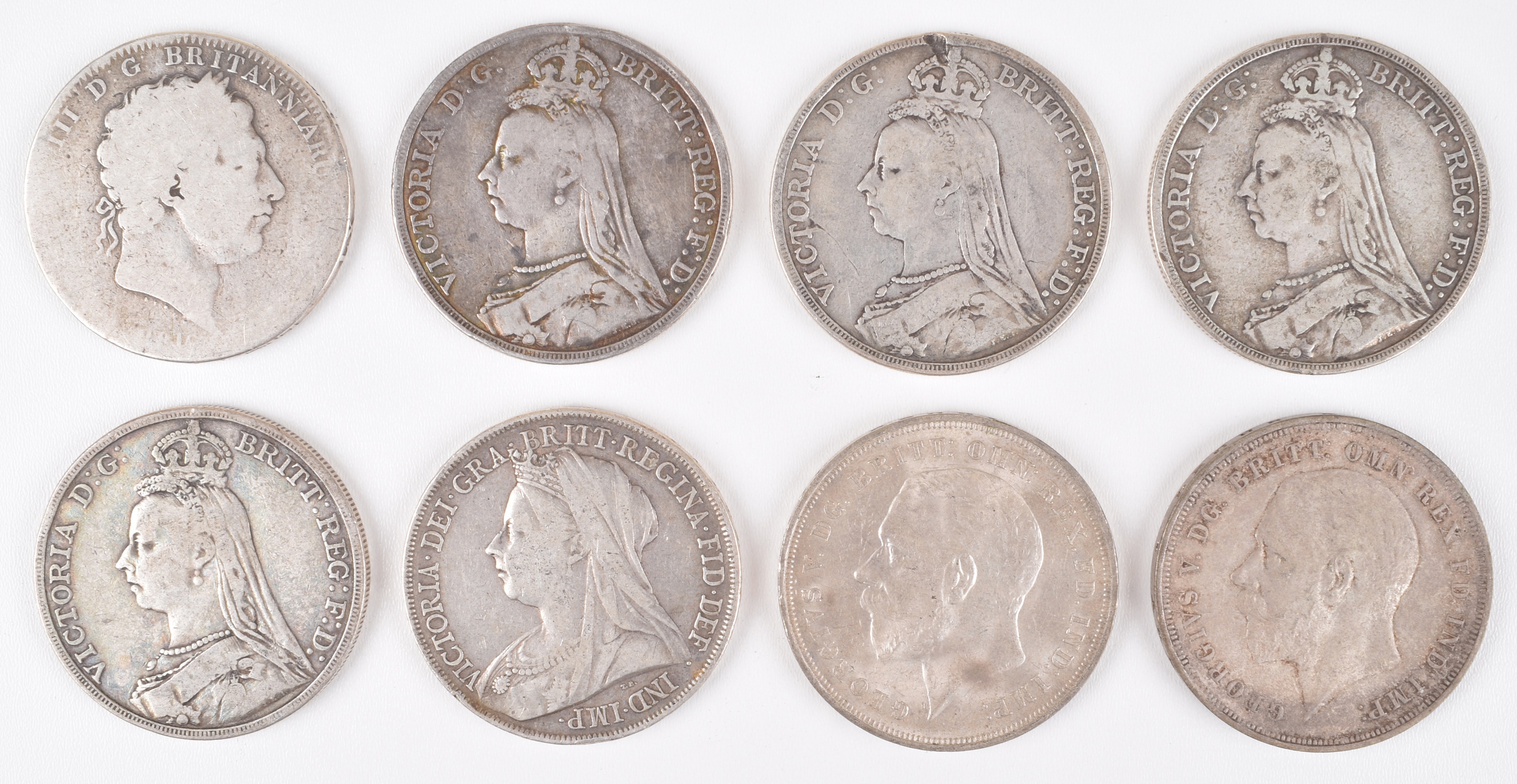 Lot 23 Small selection of silver and later British