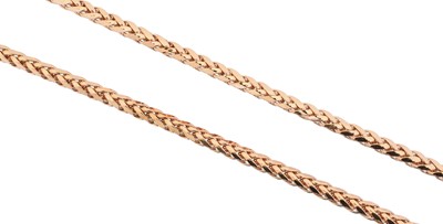 Lot 24 - A fancy link chain necklace