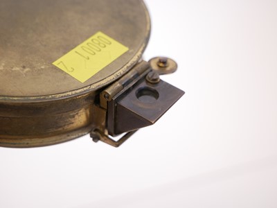 Lot 457 - Artillery sighting compass by Elliott Bros