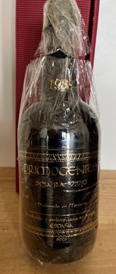 Lot 39 - 1 bottle (Rare Item) 1938 Solera Viejo “PRIMOGENITO”