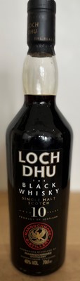 Lot 56 - 1 bottle Loch Dhu 10 yo ‘The Black Whisky’