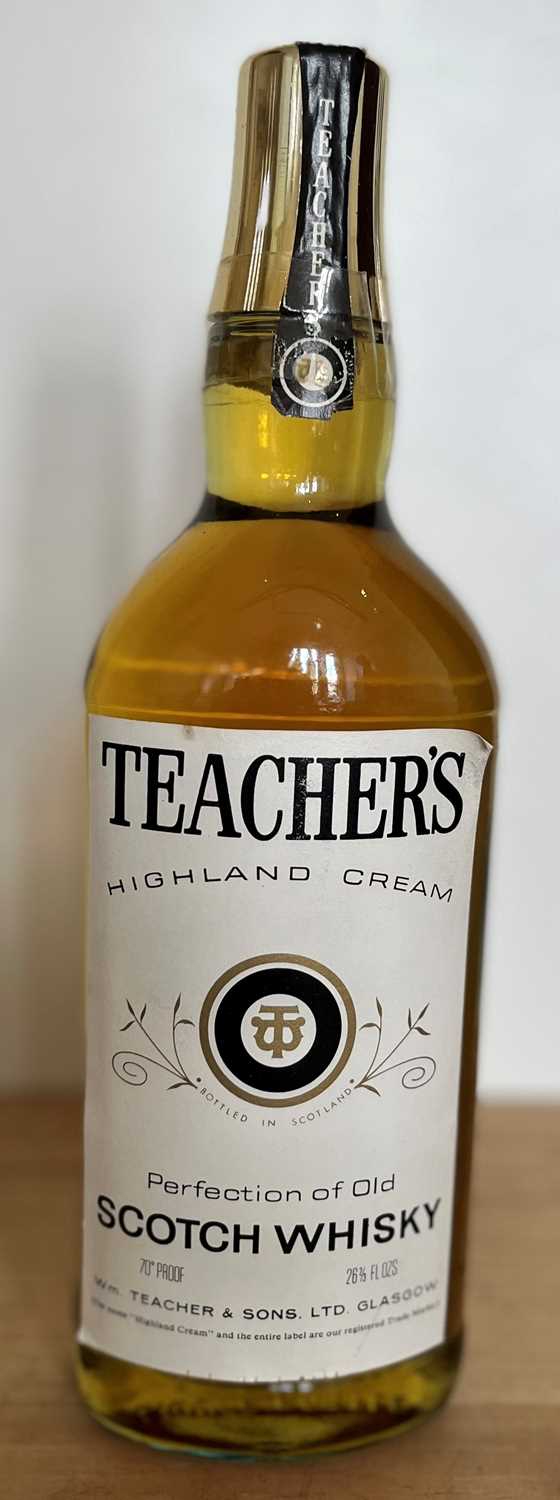 Lot 41 - 1 Bottle from early 1970’s Teacher’s Highland Cream Perfection of Old Scotch Whisky