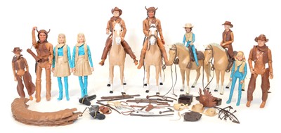 Lot 47 - Collection of MARX toys from the 'Best of the West' series