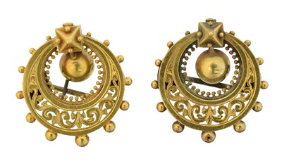 Lot 32 - A pair of Victorian brooches