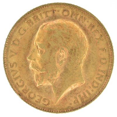 Lot 55 - Two King George V, Half-Sovereigns, 1911 and 1914 (2).