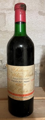 Lot 8 - 1 Bottle Chateau Clerc Milon Mondon Grand Cru Classe Pauillac 1962