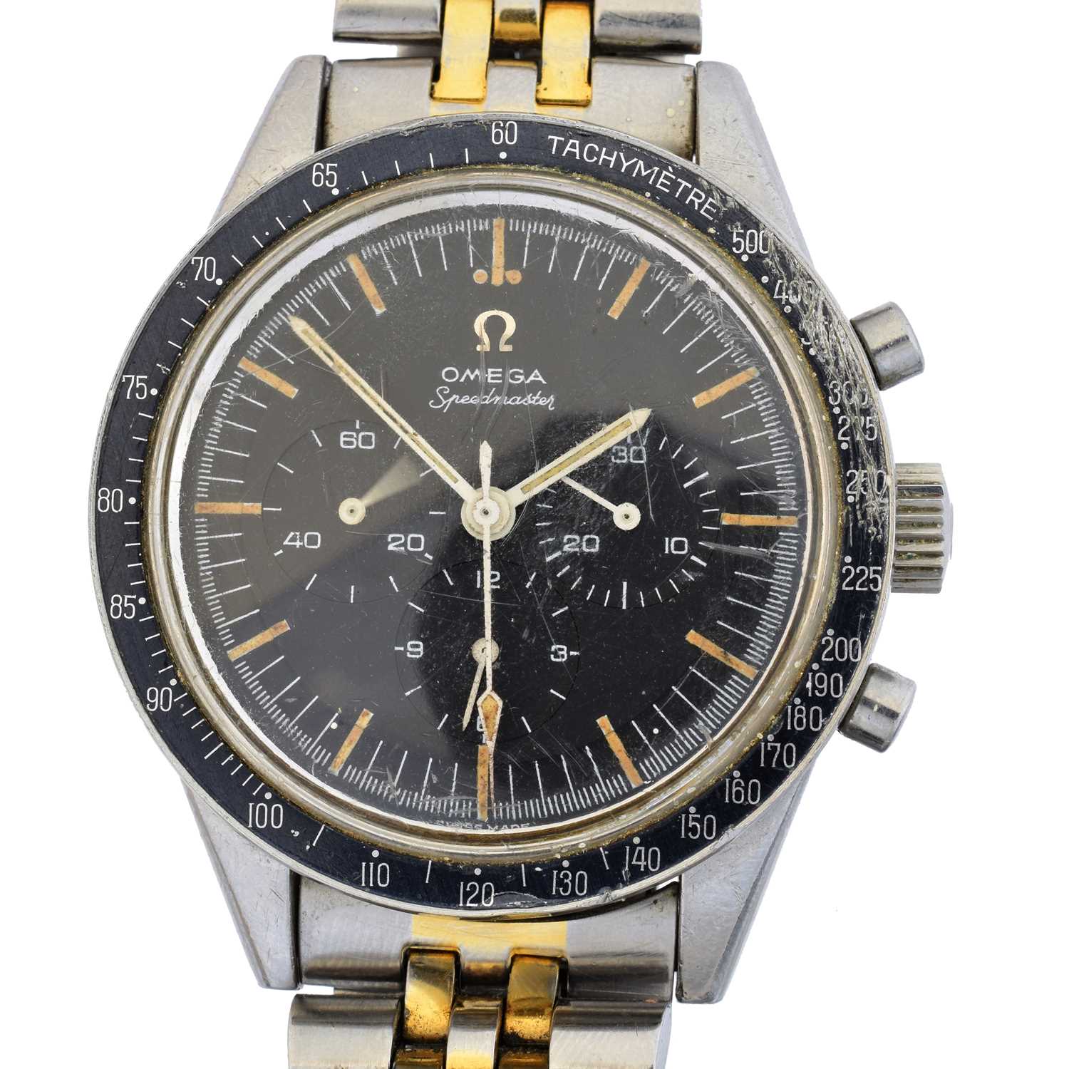 177 - A rare 1960s Omega Speedmaster wristwatch, circa 1962-4,