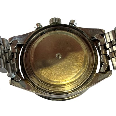 Lot 177 - A rare 1960s Omega Speedmaster wristwatch, circa 1962-4