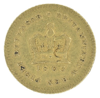 Lot 31 - King George III, Third-Guinea, 1803.