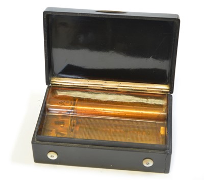 Lot 170 - Musical Snuff Box by Henri Capt of Geneva