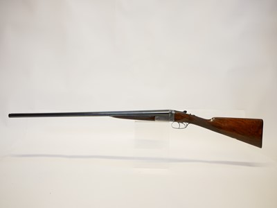 Lot 175 - J. Harkom and Sons 16 bore side by side shotgun LICENCE REQUIRED