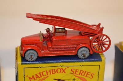 Lot 3 - 9 Moko Lesney Matchbox Series boxed vehicles