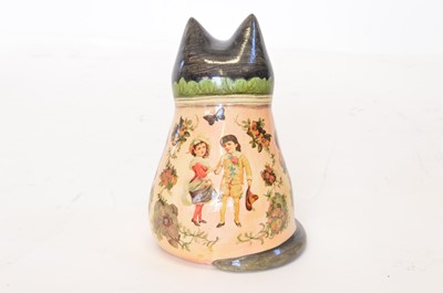 Lot 132 - Joan and David De Bethel ceramic cat