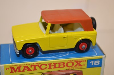 Lot 11 - 13 Lesney Matchbox Regular Wheels boxed cars and vehicles