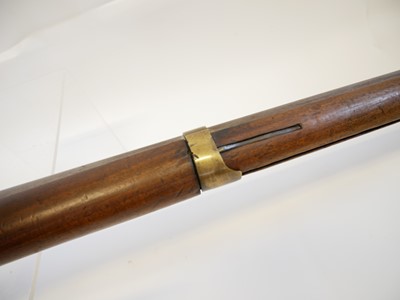 Lot Belgian trade flintlock musket carbine