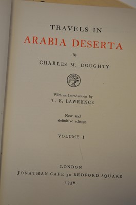 Lot 53 - Travels in Arabia Deserta & The Life of Charles M. Doughty