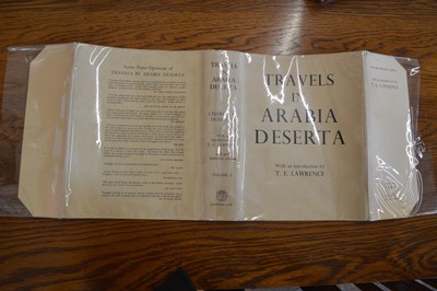 Lot 53 - Travels in Arabia Deserta & The Life of Charles M. Doughty