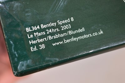 Lot 20 - Minichamps 1:43 Scale Bentley Speed 8, Le Mans 24hrs 2003