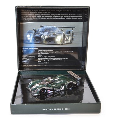 Lot 20 - Minichamps 1:43 Scale Bentley Speed 8, Le Mans 24hrs 2003
