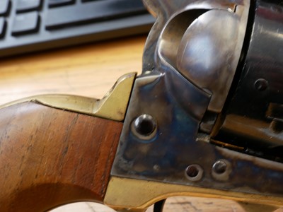 Lot 48 - Italian Colt 1873 SAA 9mm blank firing revolver