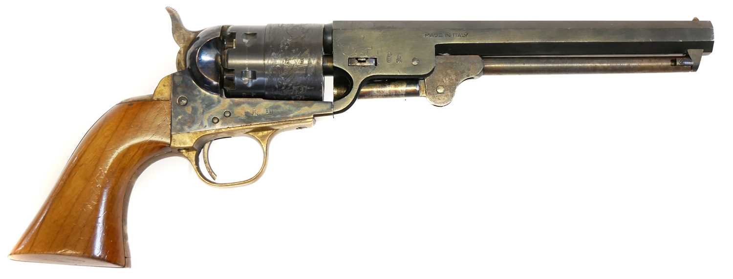 Lot 147 - Pietta .44 Colt Navy type percussion revolver LICENCE REQUIRED